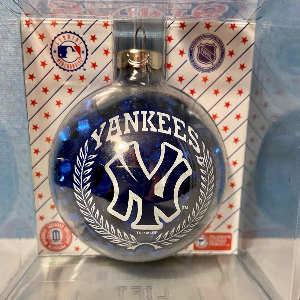 Christmas Ornament 🔵 NY Yankees